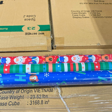 Inspirations From Hallmark Recyclable Heavy Weight Gift Wrap Multipack (120 Pcs Lot)